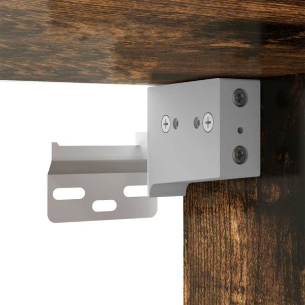 TV стенен шкаф 2 pcs Димян дъб 30 x 31 x 40 см Инженерно дърво