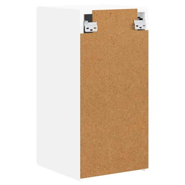 TV стенен шкаф 2 pcs Бяло 30 x 31 x 60 см Инженерно дърво