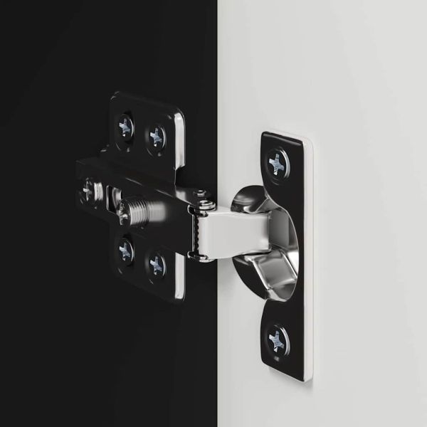 TV стенен шкаф 2 pcs Черно 30 x 31 x 60 см Инженерно дърво