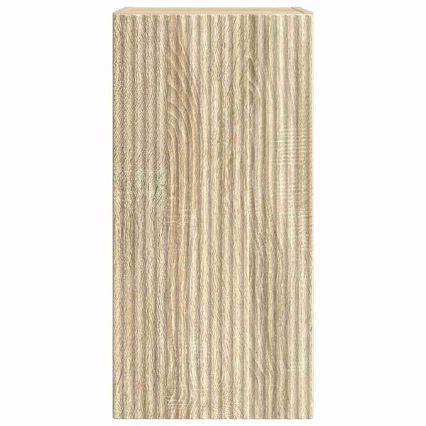 TV стенен шкаф 2 pcs Сонома 30 x 31 x 60 см Инженерно дърво