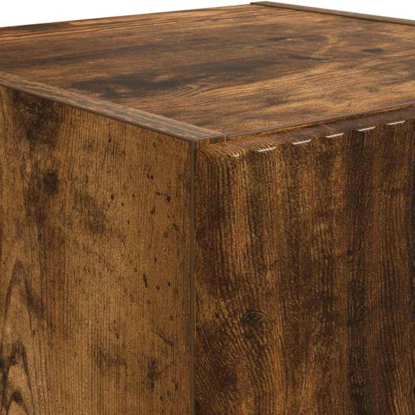 TV стенен шкаф 2 pcs Димян дъб 30 x 31 x 60 см Инженерно дърво