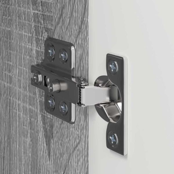 TV стенен шкаф 2 pcs Сив Сонома 30 x 31 x 60 см Инженерно дърво