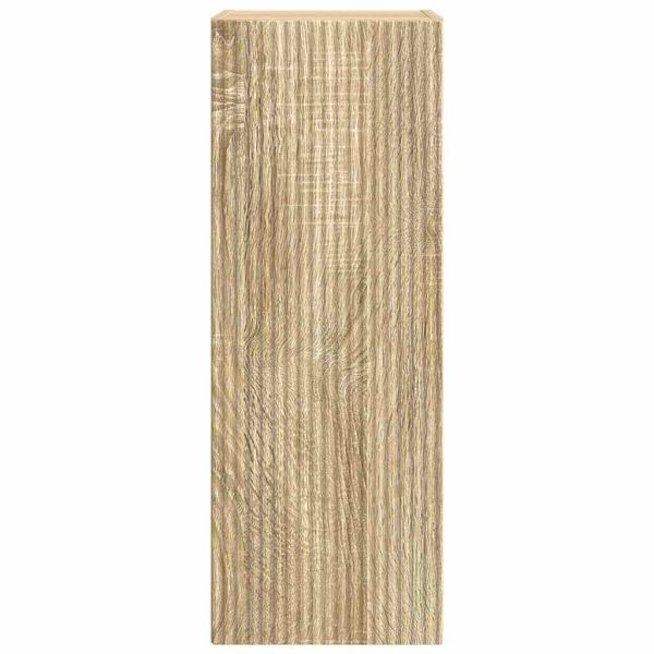 TV стенен шкаф 2 pcs Сонома 30 x 31 x 80 см Инженерно дърво