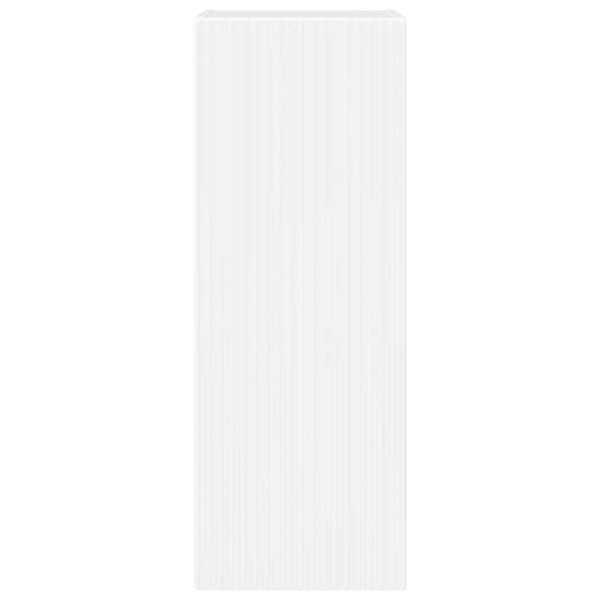 TV стенен шкаф 2 pcs Гланц бяло 30 x 31 x 80 см Инженерно дърво