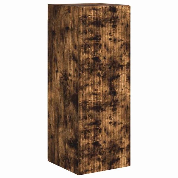 TV стенен шкаф Димян дъб 30 x 31 x 80 см Инженерно дърво