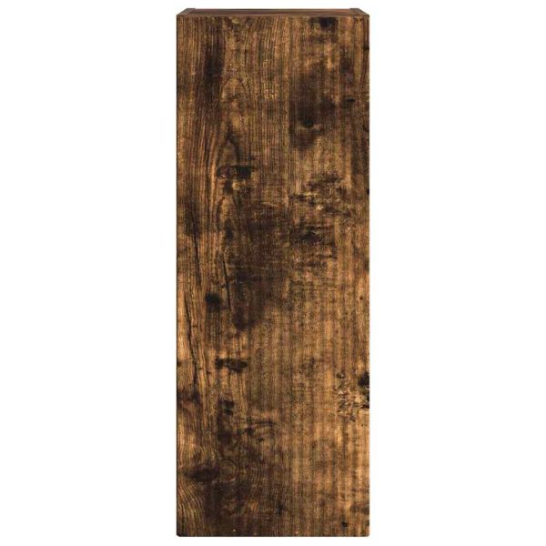 TV стенен шкаф 2 pcs Димян дъб 30 x 31 x 80 см Инженерно дърво