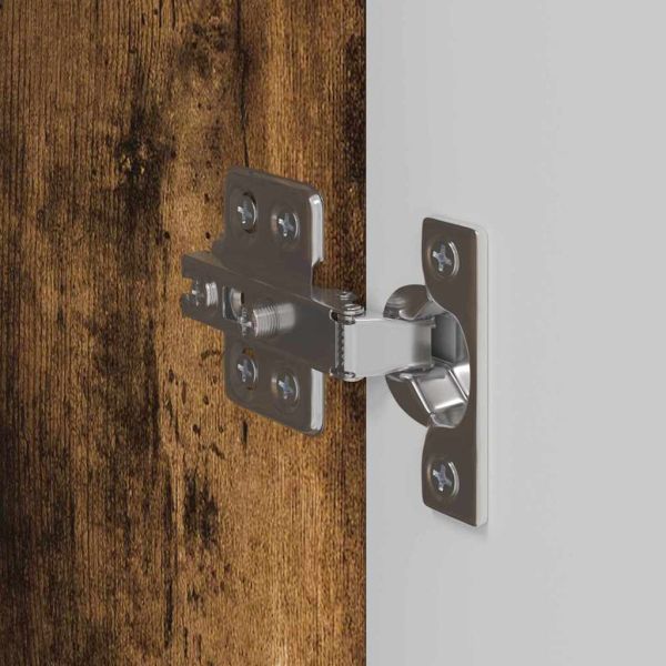 TV стенен шкаф 2 pcs Димян дъб 30 x 31 x 80 см Инженерно дърво