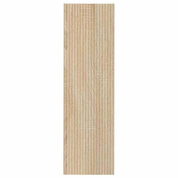 TV стенен шкаф 2 pcs Сонома 30 x 31 x 100 см Инженерно дърво