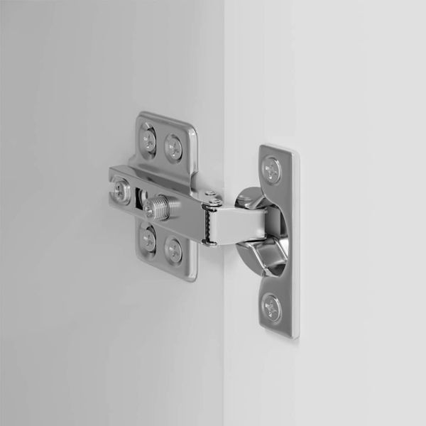 TV стенен шкаф Гланц бяло 30 x 31 x 100 см Инженерно дърво