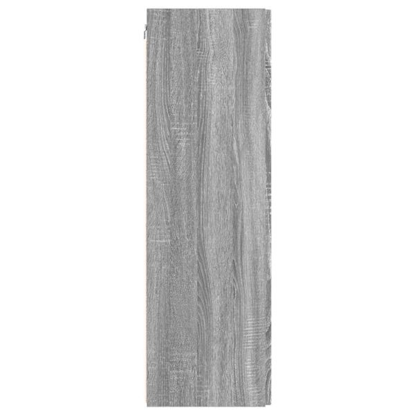 TV стенен шкаф 2 pcs Сив Сонома 30 x 31 x 100 см