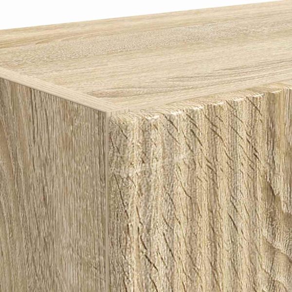 TV стенен шкаф Сонома дъб 59,5 x 31 x 40 см Инженерно дърво