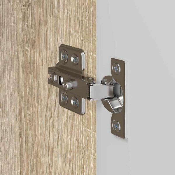 TV стенен шкаф 2 pcs Сонома дъб 59,5 x 31 x 40 см