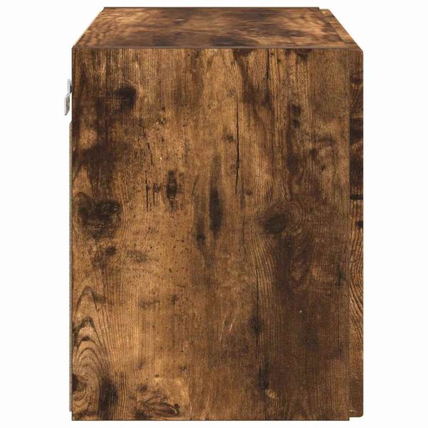 TV стенен шкаф Димян дъб 59,5 x 31 x 40 см Инженерно дърво