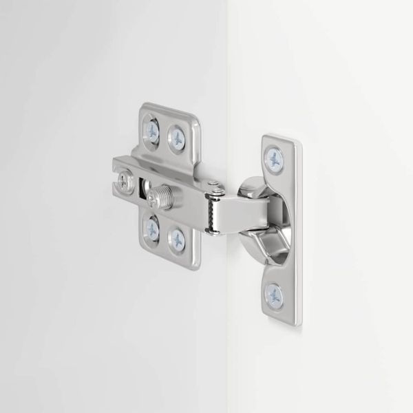 TV стенен шкаф Лъскаво бяло 59,5 x 31 x 60 см Инженерно дърво