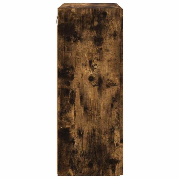 TV стенен шкаф Димян дъб 59,5 x 31 x 80 см Инженерно дърво