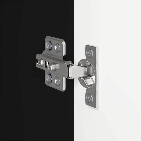 TV стенен шкаф Черно 59,5 x 31 x 100 см Инженерно дърво