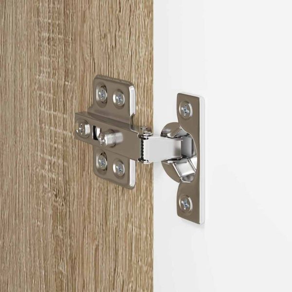 TV стенен шкаф Сонома дъб 59,5 x 31 x 100 см Инженерно дърво