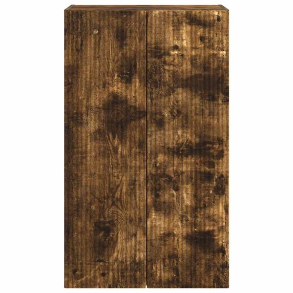 TV стенен шкаф Димян дъб 59,5 x 31 x 100 см Инженерно дърво