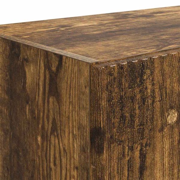 TV стенен шкаф Димян дъб 59,5 x 31 x 100 см Инженерно дърво