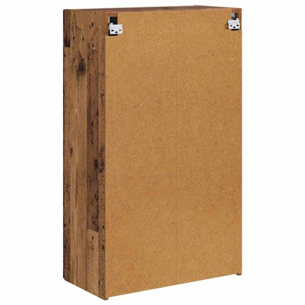 TV стенен шкаф Старо дърво 59,5 x 31 x 100 см Инженерно дърво