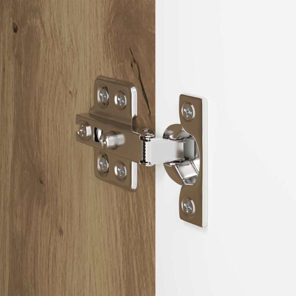 TV стенен шкаф Дъб 59,5 x 31 x 100 см Инженерно дърво