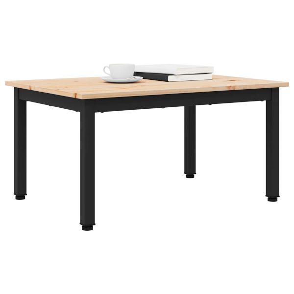 Масичка за кафе Естествен 60 x 50 x 36 см Солидно борово дърво