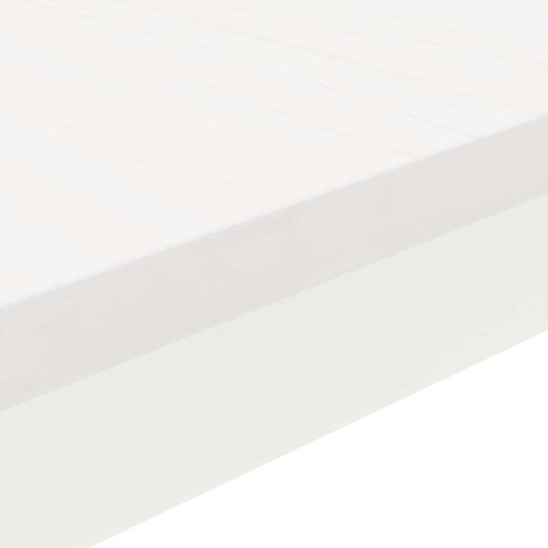 Масичка за кафе Бяло 100 x 50 x 45 cm Солидно борово дърво