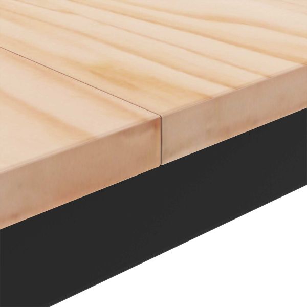 Масичка за кафе Естествен 100 x 100 x 45 cm