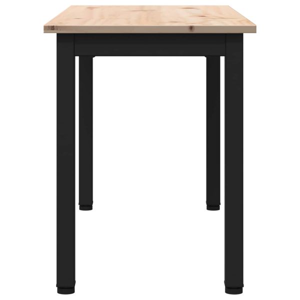 Пейка Естествен 80 x 35 x 45 cm Солидно борово дърво