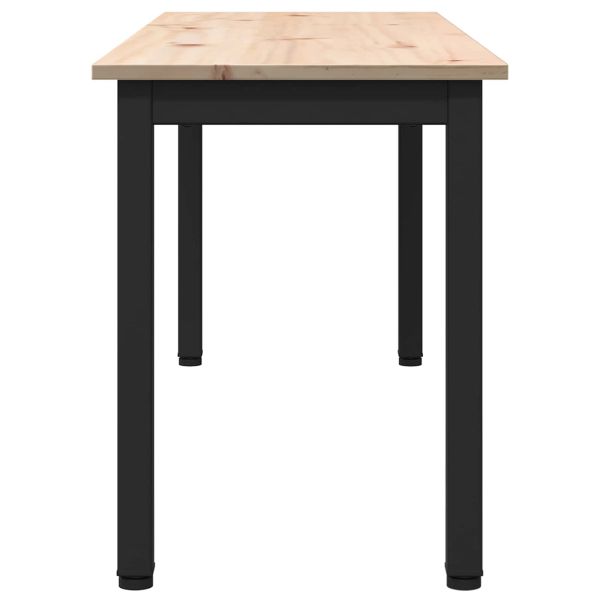 Пейка Естествен 110 x 35 x 45 cm Солидно борово дърво