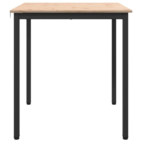 Трапезна маса Естествен 70 x 70 x 75 cm Солидно борово дърво