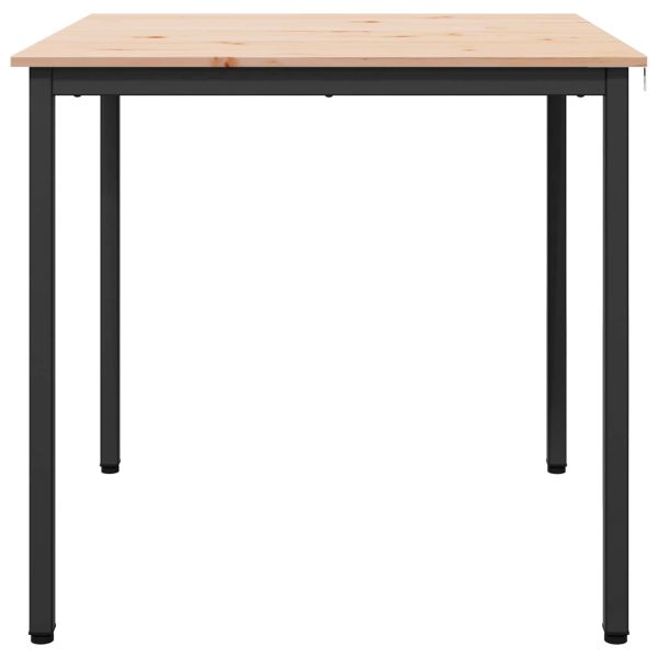 Трапезна маса Естествен 80 x 80 x 75 cm Солидно борово дърво