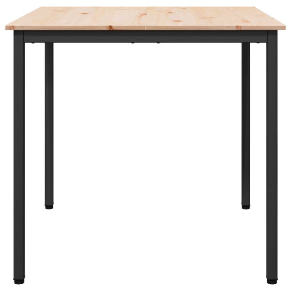 Трапезна маса Естествен 80 x 80 x 75 cm Солидно борово дърво