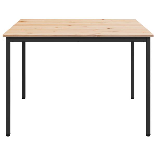 Трапезна маса Естествен 110 x 110 x 75 cm Солидно борово дърво