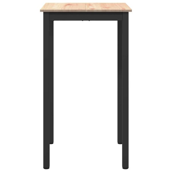 Бар маса Естествен 60 x 60 x 105 cm Солидно борово дърво