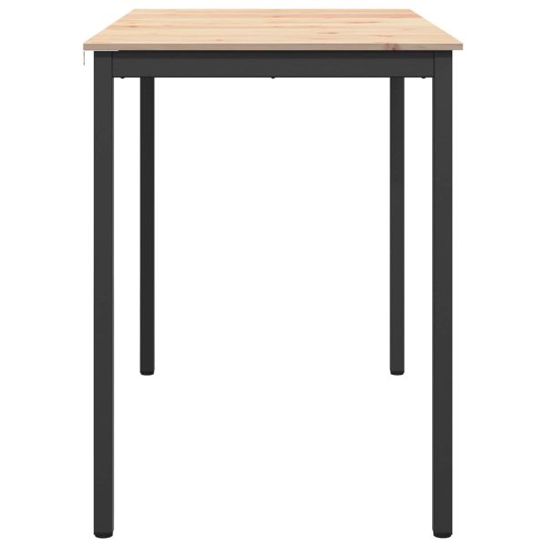 Бар маса Естествен 110 x 55 x 105 см Солидно борово дърво