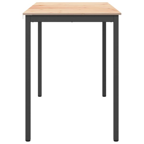 Бар маса Естествен 110 x 55 x 105 см Солидно борово дърво