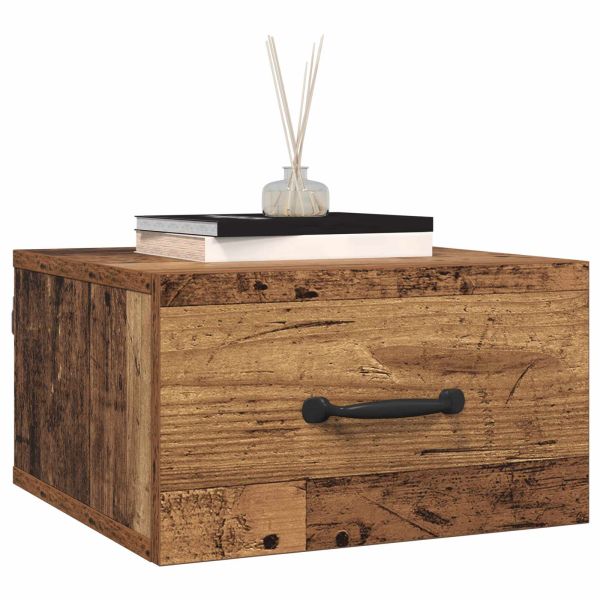 Нощен шкаф Старо дърво 35 x 35 x 20 см Инженерно дърво