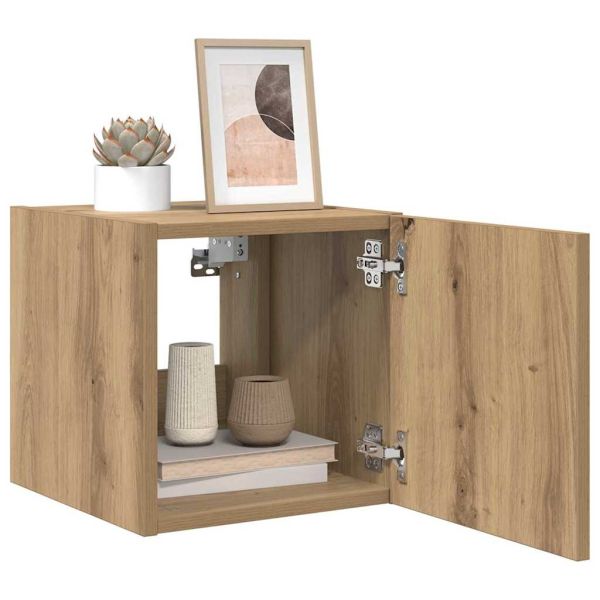 TV стенен шкаф Дъб Артизан 30,5 x 35 x 30 cm Инженерно дърво