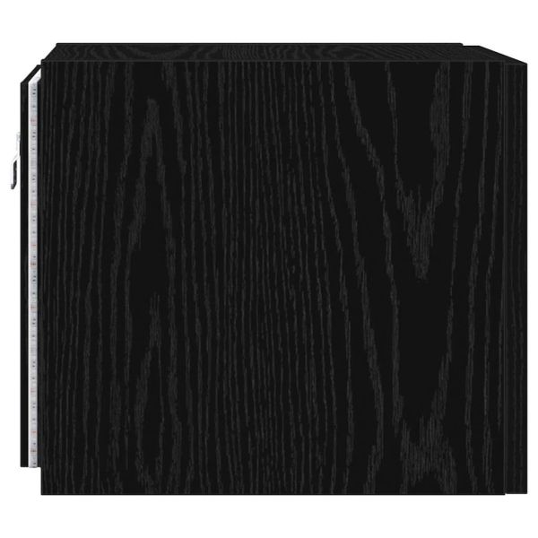 TV стенен шкаф Черния дъб 30,5 x 35 x 30 cm Инженерно дърво