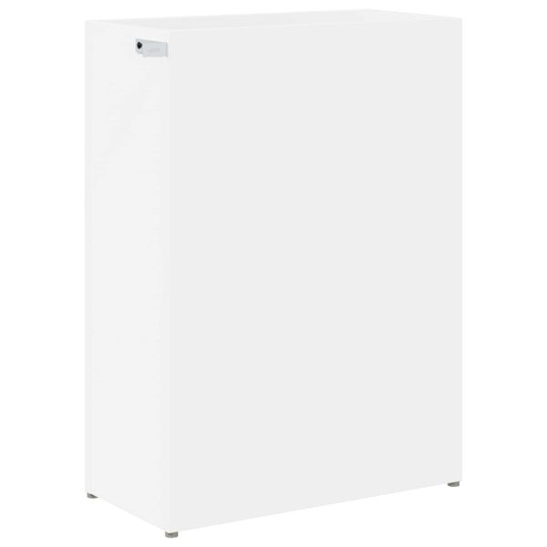 Стойка за чадър Бяло 40 x 20 x 55,5 см Инженерно дърво