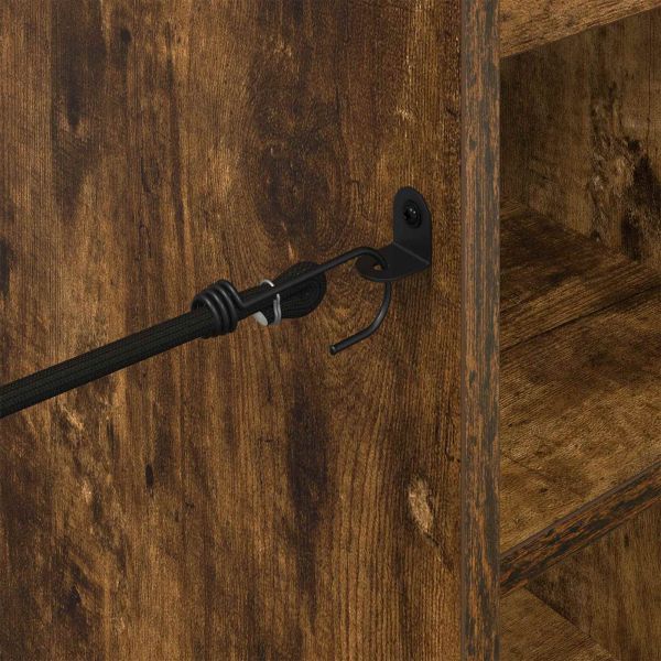 Голф шкаф с колело Едноцветен Димян дъб 65 x 45 x 98 см