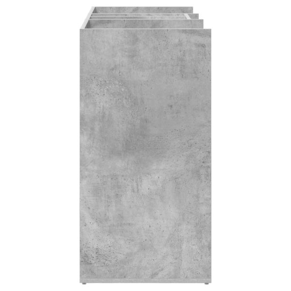 Голф шкаф Едноцветен Циментено сиво 102 x 45 x 85,5 см