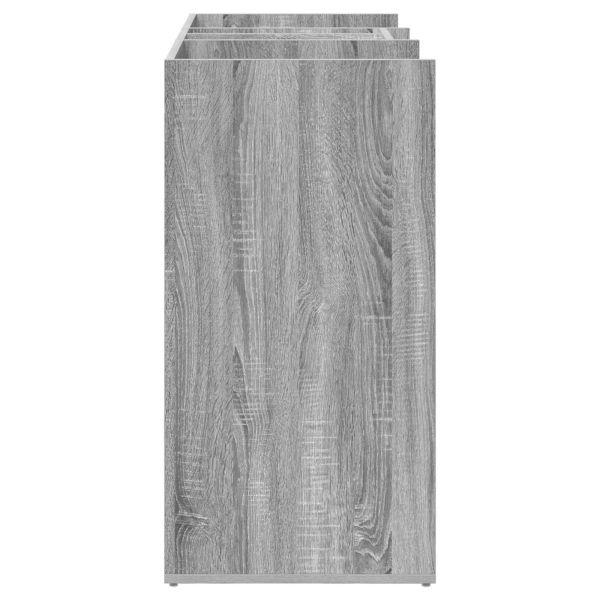 Голф шкаф Едноцветен Сив Сонома 102 x 45 x 85,5 см