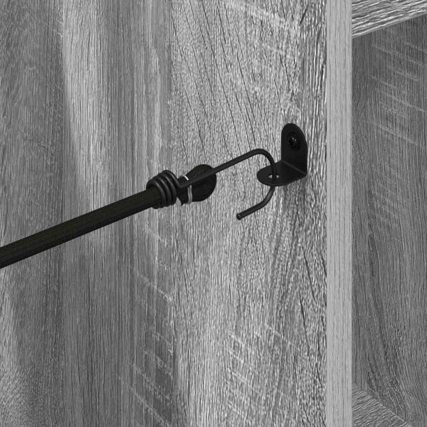 Голф шкаф Едноцветен Сив Сонома 102 x 45 x 85,5 см