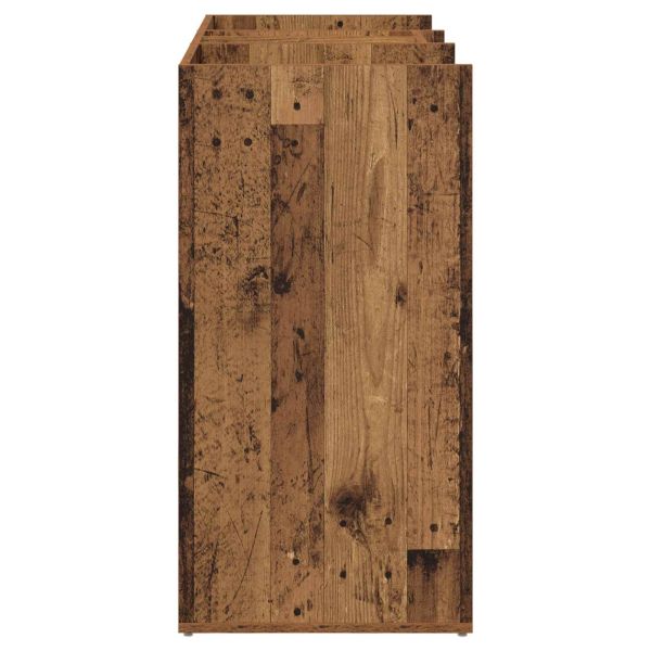 Голф шкаф Едноцветен Старо дърво 102 x 45 x 85,5 см