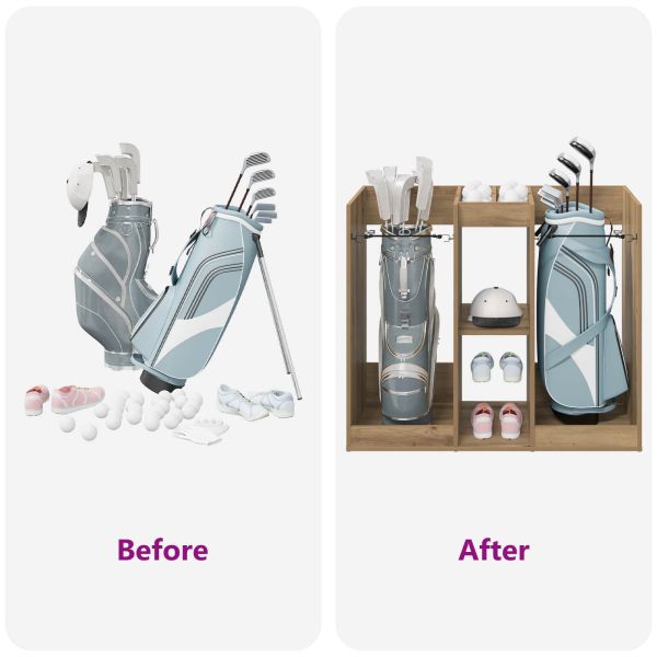 Голф шкаф Едноцветен Дъб 102 x 45 x 85,5 см