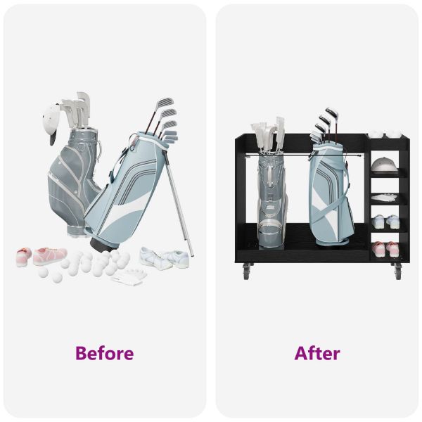 Голф шкаф с колело Едноцветен Черния дъб 120 x 45 x 98 см