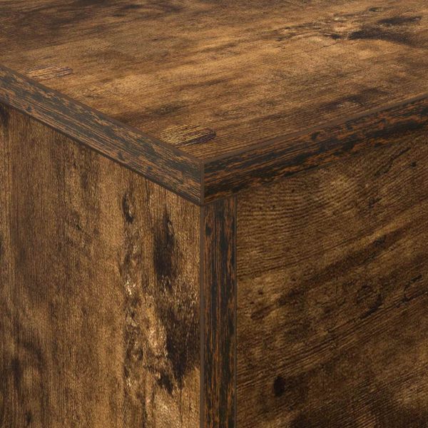 Етажерка за списания Димян дъб 70 x 41 x 156 см Инженерно дърво