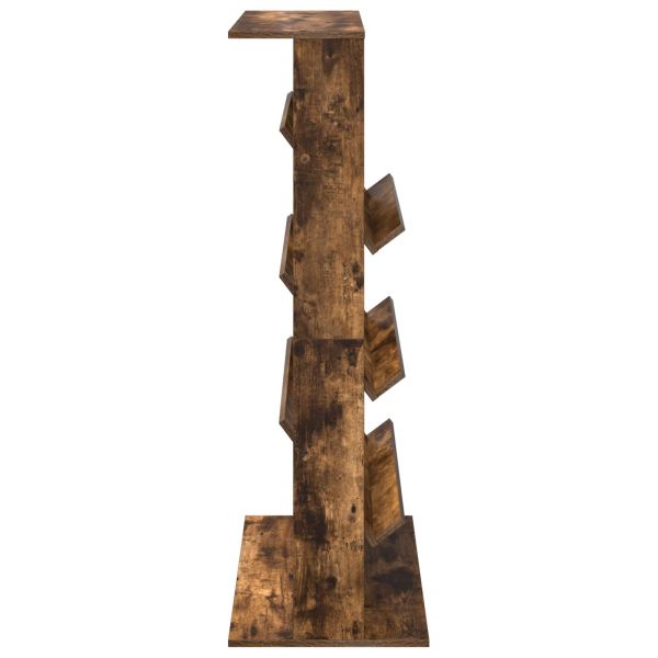 Етажерка за списания Димян дъб 70 x 41 x 126 см Инженерно дърво